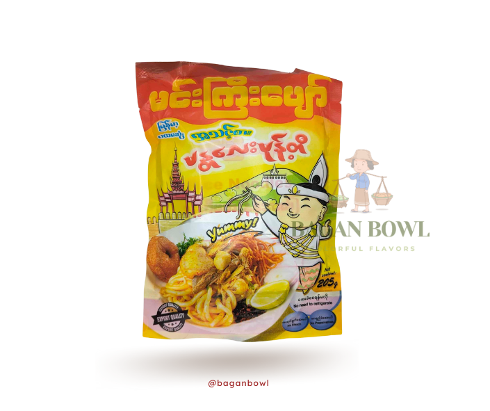 မင်းကြီးပျော် မန္တလေး မုန့်တီ Mandalay Noodle Salad